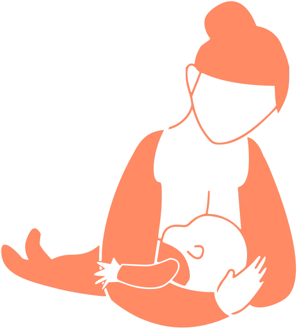 Στάσεις μητρικού θηλασμού ΠΛΑΪΝΗ ΣΤΑΣΗ (RUGBY HOLD)
